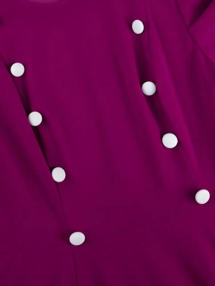 Easter Clothes for Women Color Block 50s Swing Dress