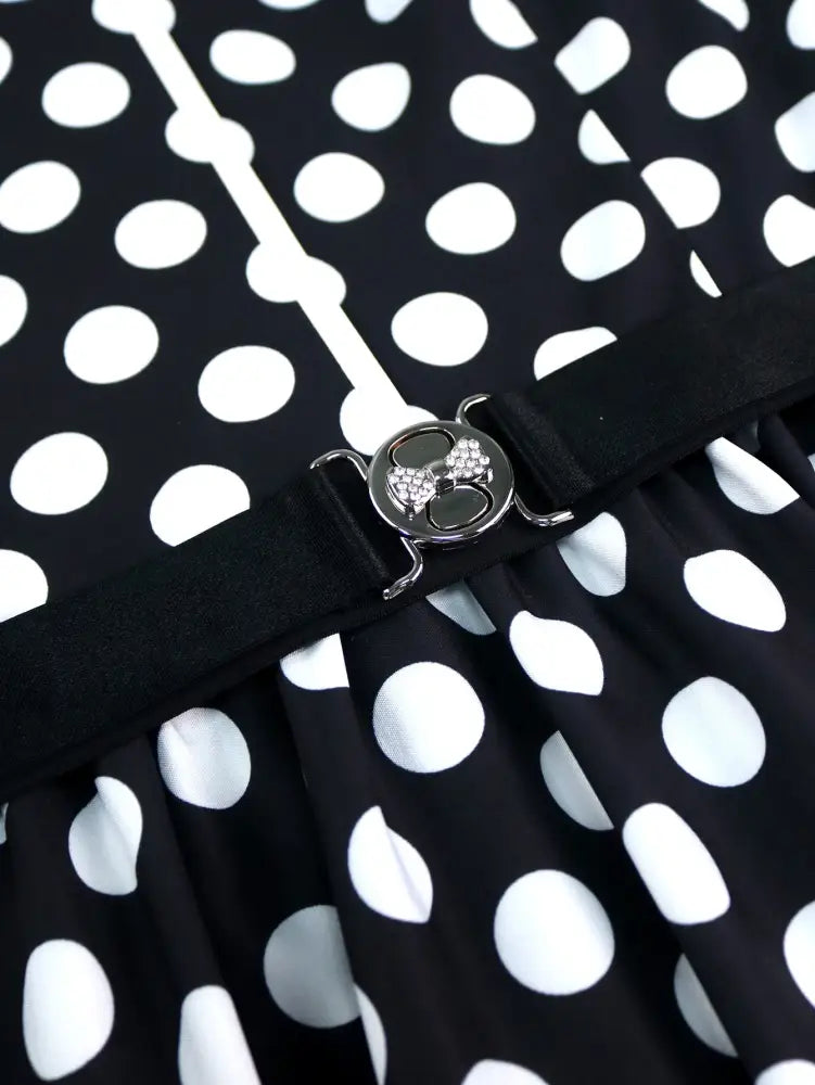 Easter Dress Floral Polka Dot Sleeveless A Line Dress