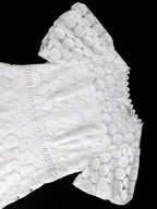 Elegant African Wedding Guest Gowns White Lace Dress