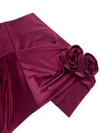 Formal Summer Wedding Guest Dresses 3D Flower One Shoulder