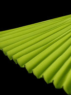 Half High Collar Bowtie Butterfly Sleeves Pleated Dress