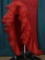 Dress Lace Formal Wedding Guest Dress One Shoulder