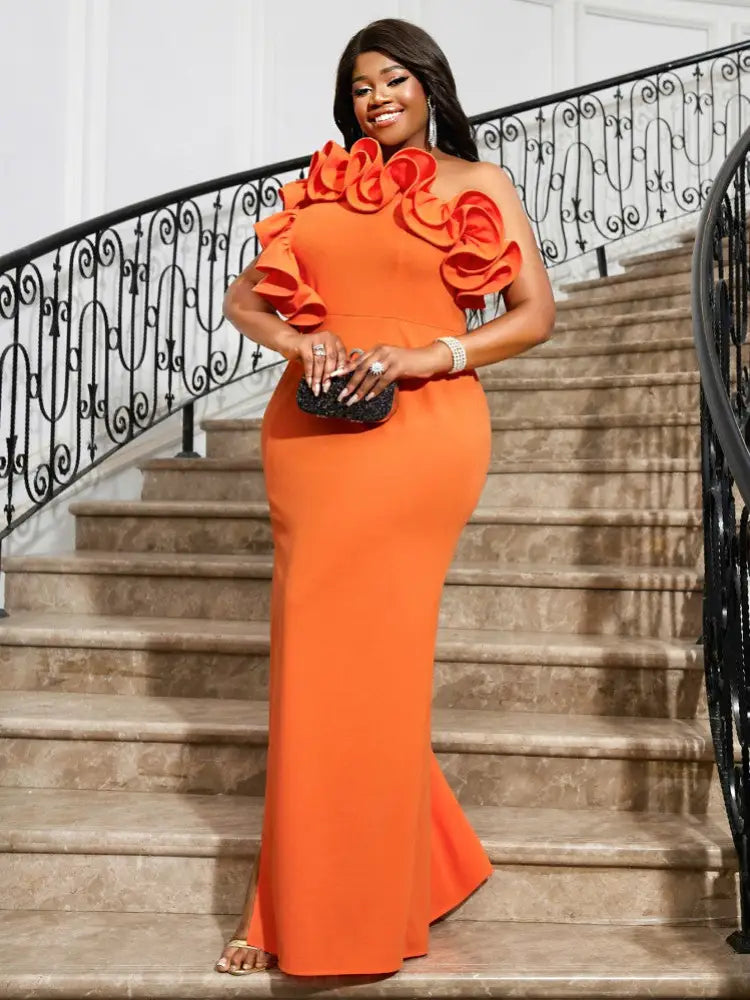 Long Evening Party Dresses Elegant Formal Maxi Dress