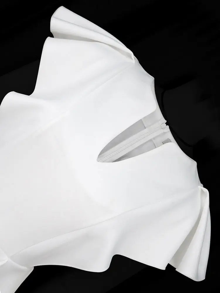 Luxury Wedding Guest Dresses 2025  Party Gowns Ruffles Slit