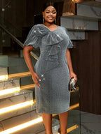 Midi Wedding Guest Dress Wedding Guest Grace Dinner Party