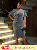 Midi Wedding Guest Dress Wedding Guest Grace Dinner Party