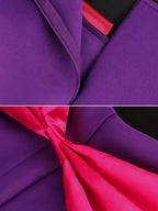 Plus Size Birthday Dresses Women Big Bow Bodycon Dress