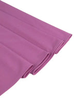 Purple Wedding Party Outfits Short Sleeve Commuter Elegant