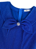 Royal Blue Formal Dress A Line Gown Long Church Dresses