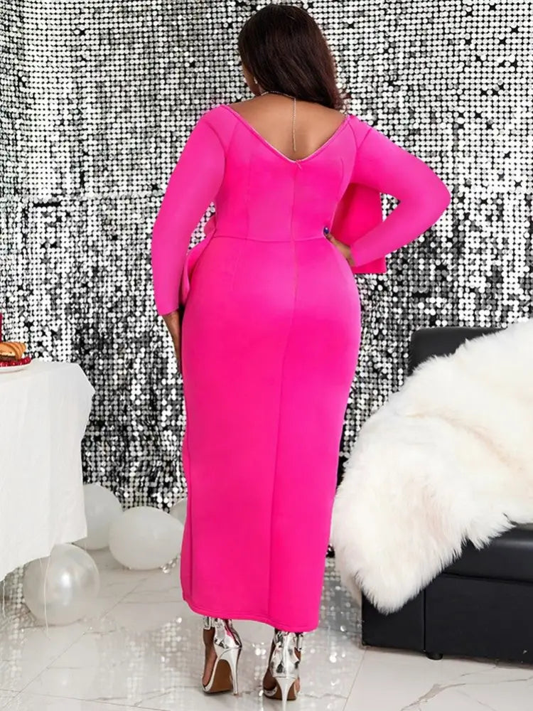 Sexy Birthday Dresses Big Bow Christmas Party Dress