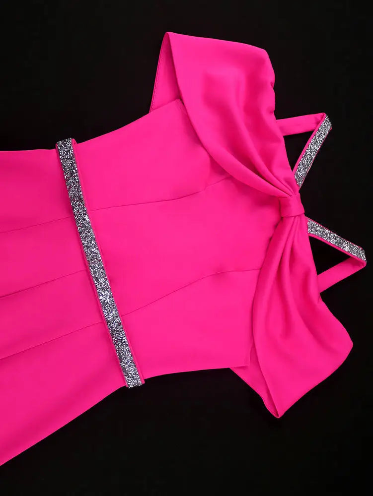 Summer Wedding Guest Dress African Off Shoulder Club Skirt