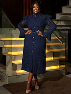 Two Pieces Set Long Flare Sleeves Coat with Spaghetti Strap