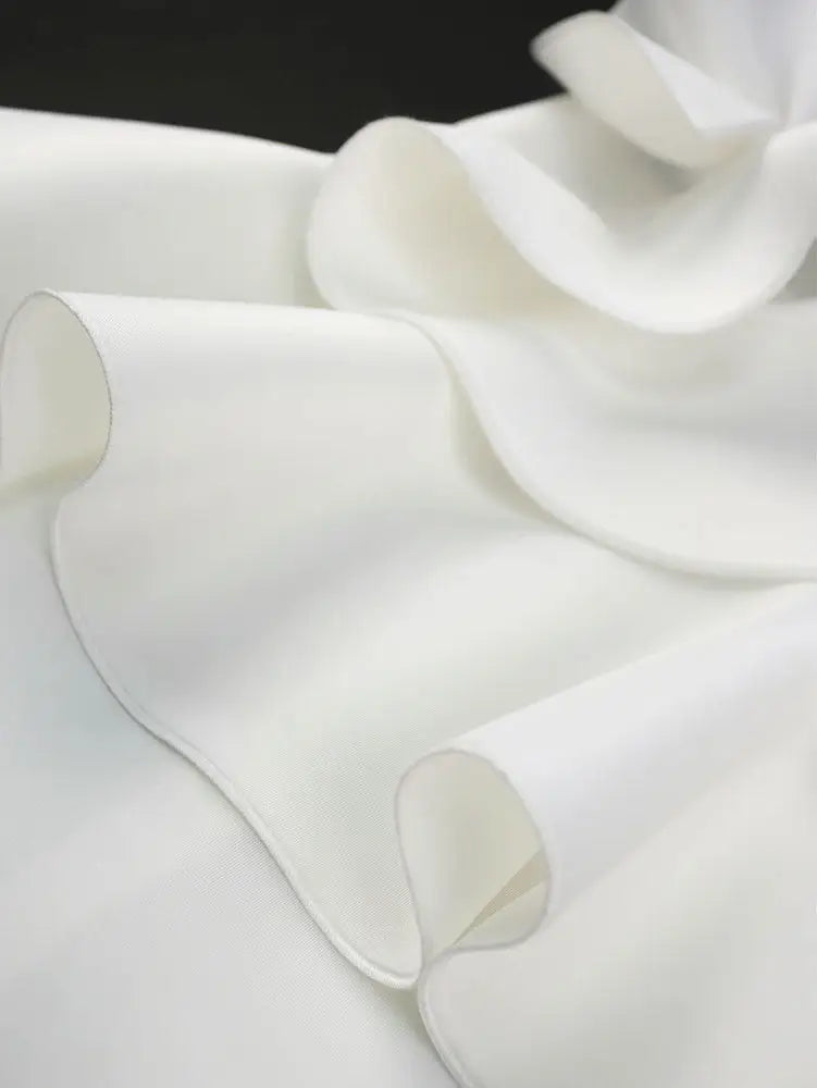 White Wedding Clothes Peplum 3D Decoration Strapless Dress