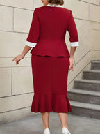 Women's Winter Office Wear Causal Business Dinner Outfit
