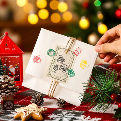Colorful Christmas Eve Series stamp set