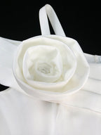 Dinner Dresses Luxury Party Gown for Ladies Luxury White