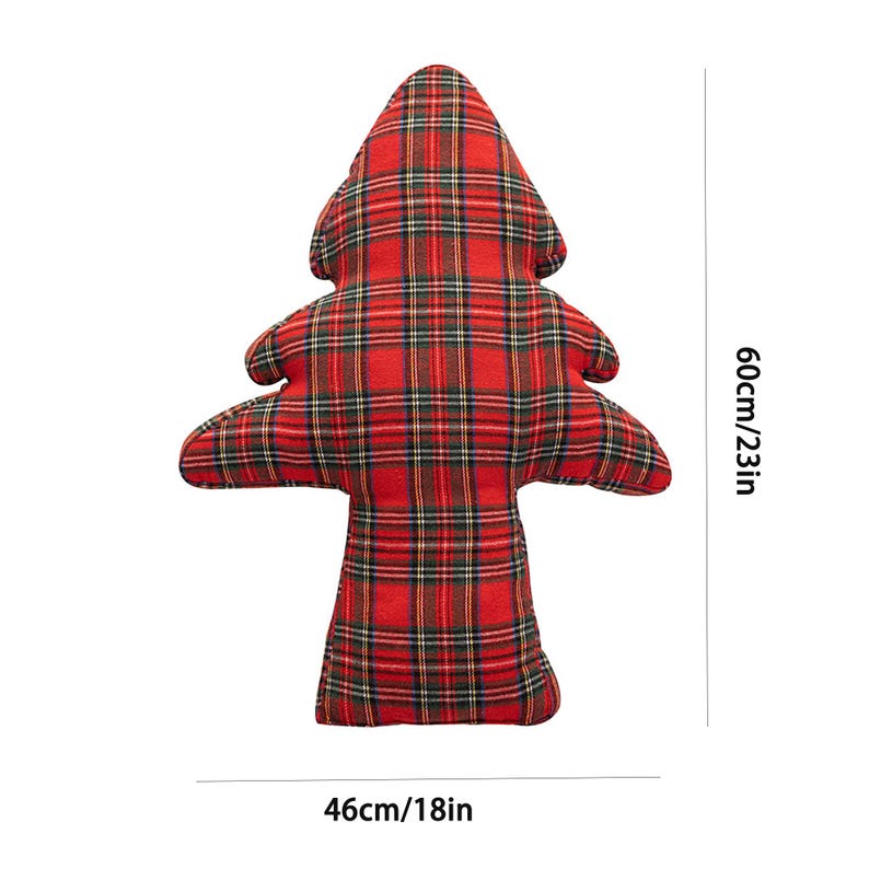 Christmas Tree Shaped Pillow, Holiday Decorative Pillow, Christmas Pillow, Christmas Home Gift, Sofa Pillow