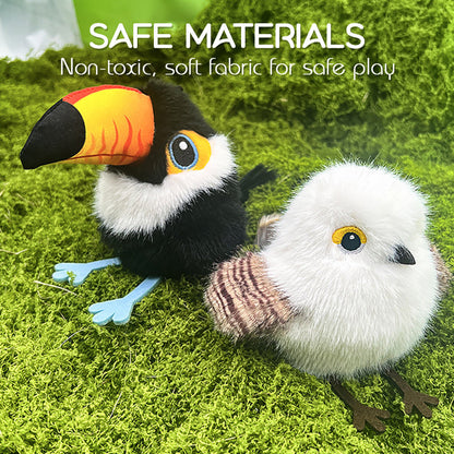 🎁🐱Lifelike Bird-Shaped Interactive Cat Toy