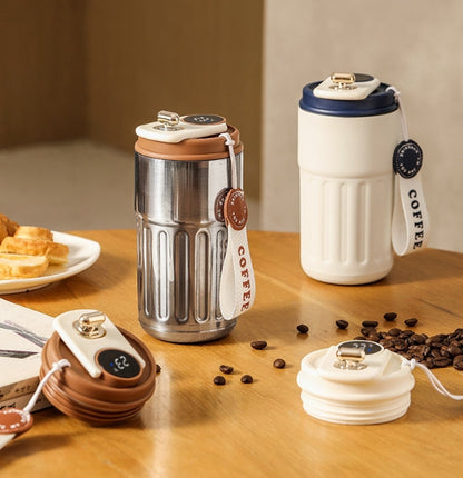 Coffee Cups With Temperature Display😊