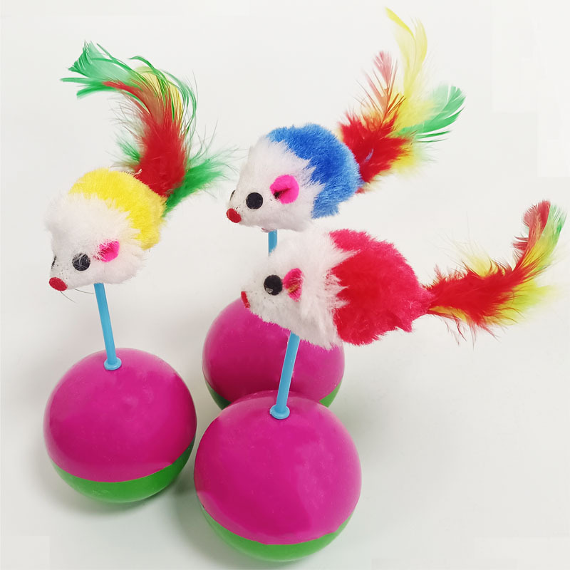 Cat Interactive Mouse Tumble Toy