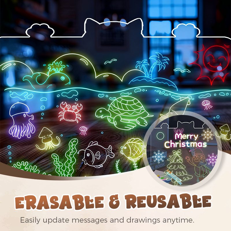 LED Light Up Message Board Kit